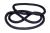 DG63-00095A GASKET-DOOR;BT62FQBPST,FIBER GLASS + MES