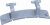 DC61-01910A HINGE-DOOR;WF8804DP,ALDC,T5.0,W30,L150,-
