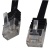 PATCHKABEL CAT6, RJ45, U/UTP, SCHWARZ, 15M, SLIM