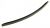 37003445 HANDLE BODY (D PROFILE ARC,BLACK)