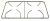 42804328 GITTER 2 FLAMMEN HALTER