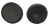 069417 OHRPOLSTER SCHWARZ, VELOUR