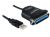82001 USB1.1 zu Drucker Adapterkabel 0,8m