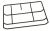 3546353040 GRILL,RIGHT,MAT BLACK