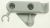 C00045968 482000026584 KLAPPENHALTER WEISS-LINKS H.70X20
