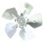 Flügel für Ventilator 16-25W Durchmesser:250mm,Aufnahme:7mm