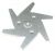 Kolešček Turbine ,primerno zaKOFGH400X 4134000000