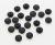 105312078 SCREW COVER BLACK 20-PACK