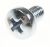 U043.021 996530061824 Schraube TCBC M5,0x8 UNI 7687 galvanisiert