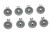 441305 KOLESA KOŠARE-L 8PCS KPL