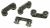4055260790 WHEEL SUPPORT KIT,DARK GREY,4