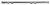 DG61-00876B GUIDE RAIL TELESCOPIC-LEFT;STS304,T0.8