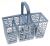 C00307254 488000307254 BESTECKKORB KPL.(3-TEILIG) BLAU 45CM EOS