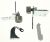C00308122 482000091147 KIT REVERSIBILITAET TUER LINKS DD 70LED