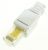 RJ45 STECKER FELDKONFEKTIONIERBAR, CAT5E, WERKZEUGFREI