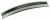 2847645000 C00891441 HANDLE DECORATIVE SLAT (FRONT PART)