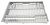42142847 3B/45 BASKET SHELF GR-PATTERN