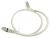 PATCHKABEL, CAT6, S/FTP, RJ45 GERADE/GEWINKELT, GY, 0,5M