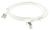 PATCHKABEL, CAT6, S/FTP, RJ45 GERADE/GEWINKELT, WT, 1,0M