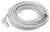 PATCHKABEL, CAT6, S/FTP, RJ45 GERADE/GEWINKELT, GY, 7,5M