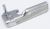 0060117189B 49045905 MIDDLE HINGE (ANODIZING)--THREE DOORS RIGHT