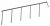 499915 PLATE RACK SHORT L DF 7502-B