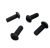 SPARE013 HANDLEBAR FIXING SCREWS WITH ROUNDED HEAD AND HEXAGON SOCKET M6*16 (4PCS) / CLASS 10.9