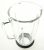 MS-651659 SCHÜSSEL/MIXER+SITZFLÄCHE