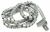 18846 SPIRALSCHLAUCH MIT EINZIEHWERKZEUG 2,5 M X 30 MM GRAU
