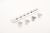 133.0059.157 Steuerbox Silber Taste 3V+B Wert