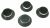 EXZELLENZ BOLIDE 008550 Geräte- und Boxenfüße/Schockabsorber Set (4 Stück), Chrom