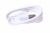 2180541 Micro-Kabel 1m USB Stecker/Micro 5P DL122 weiß mit OPP-Verpackung (weiß und grün/mit Abschirmhülle) I