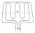 32045764 HEATER 66UP+GRIL230V1200+1400W65L S BR