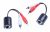 87857 Stereo-Audio-Extender RJ45 Buchse zu 2x C -Stecker CAT.5 bis 50m Set 2 Stück