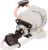 12045000 Pumpe Druckpumpe mit vormontiertem Pulsationsdämpfer Halterung aus unbrennbarem Material + Befestiger, leise Pumpe 1204