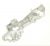 DE66-00225A LATCH-BODY(BUTTON):0.7ECO PLATFORM,PP,WH