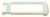 DA61-05174A SLIDER-HANDLE:TWIN-PJT,POM,SNOW WHITE